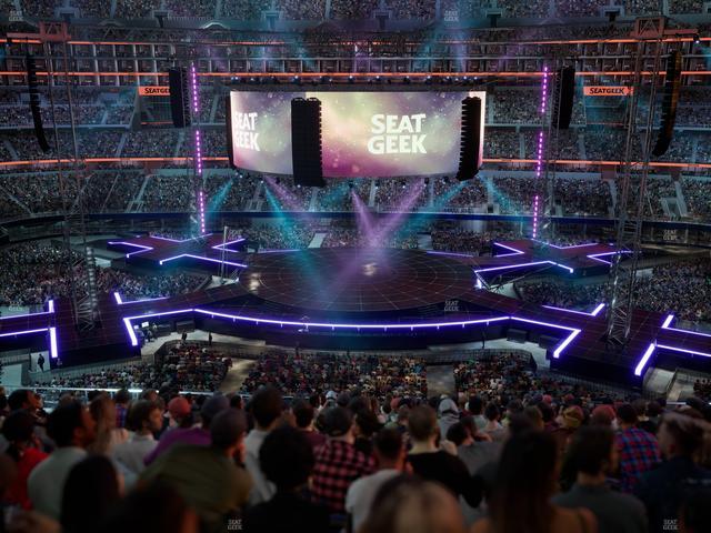 AT&T Stadium - Section C 335 Seat View