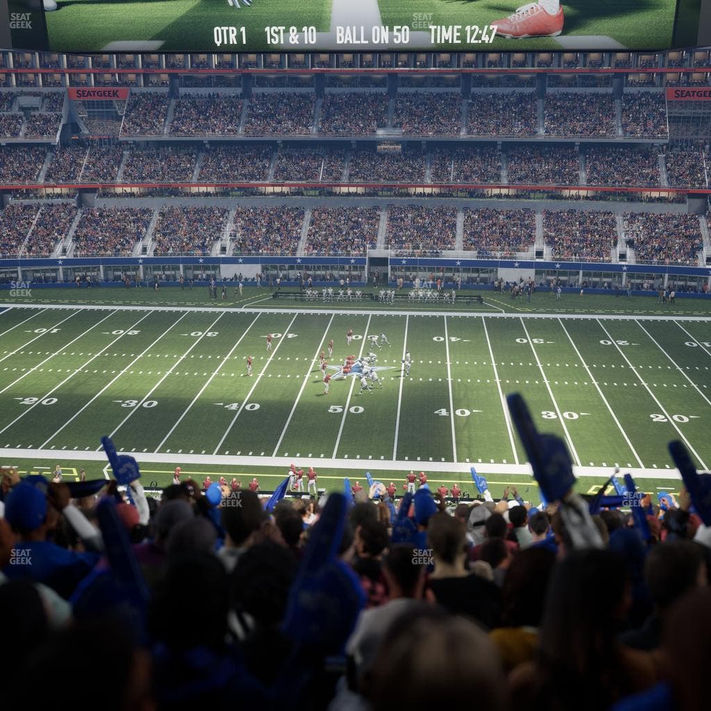 AT&T Stadium - Section C 335 Seat View