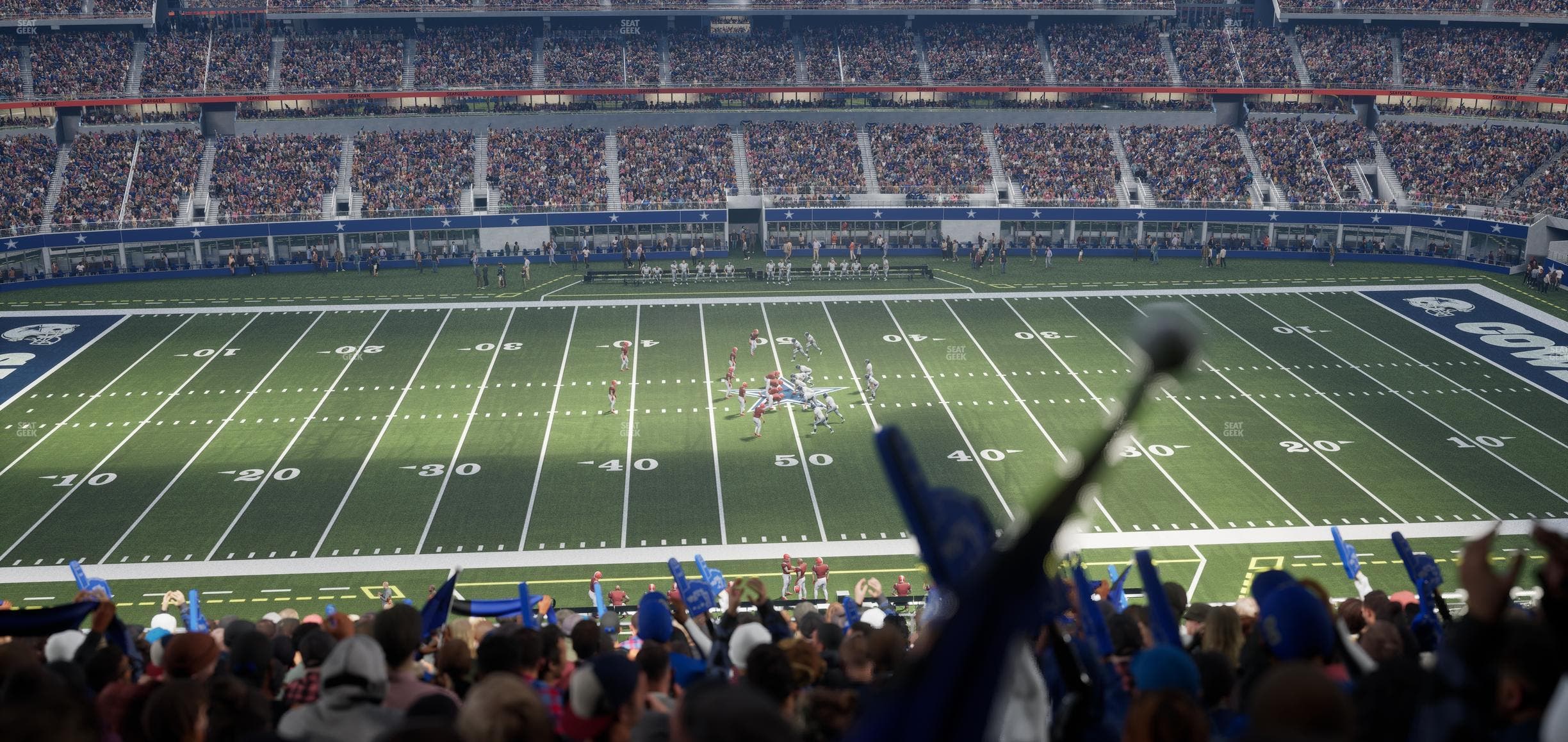 AT&T Stadium - Section C 336 Seat View