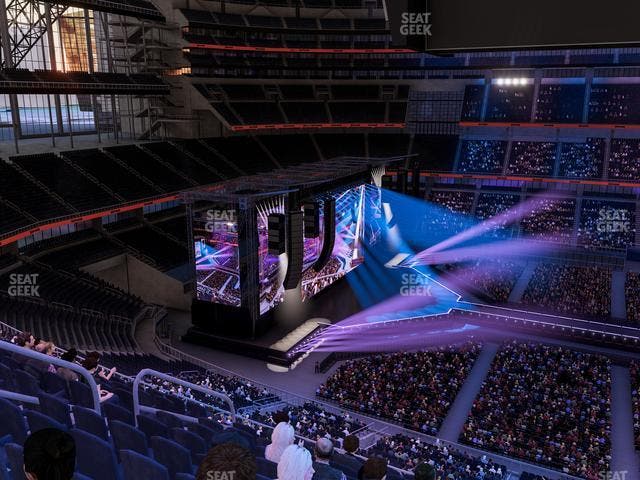 AT&T Stadium - Section C 336 Seat View