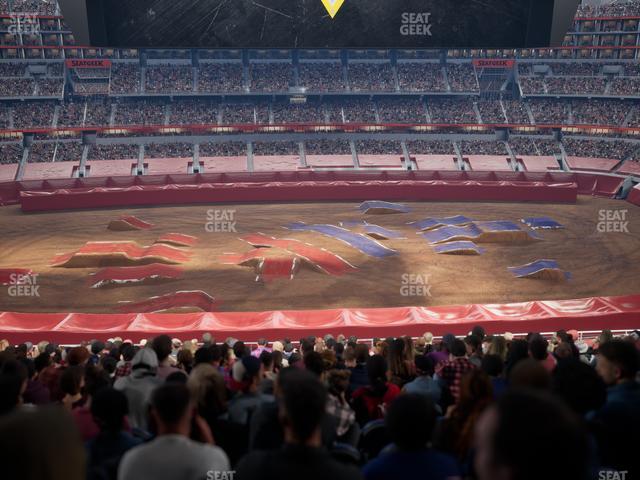 AT&T Stadium - Section C 336 Seat View AT&T Stadium - Section C 336 Seat View