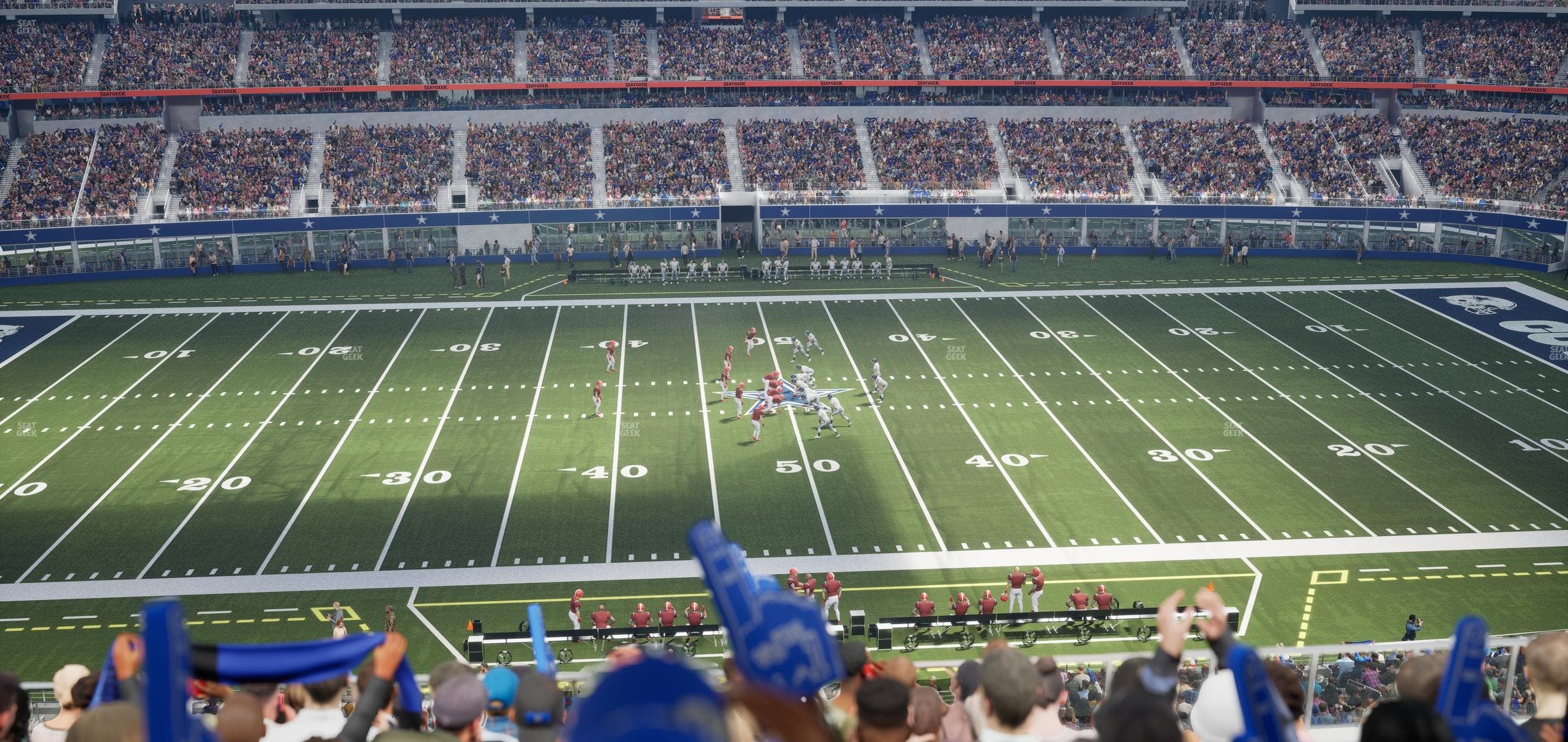 AT&T Stadium - Section C 336 Seat View