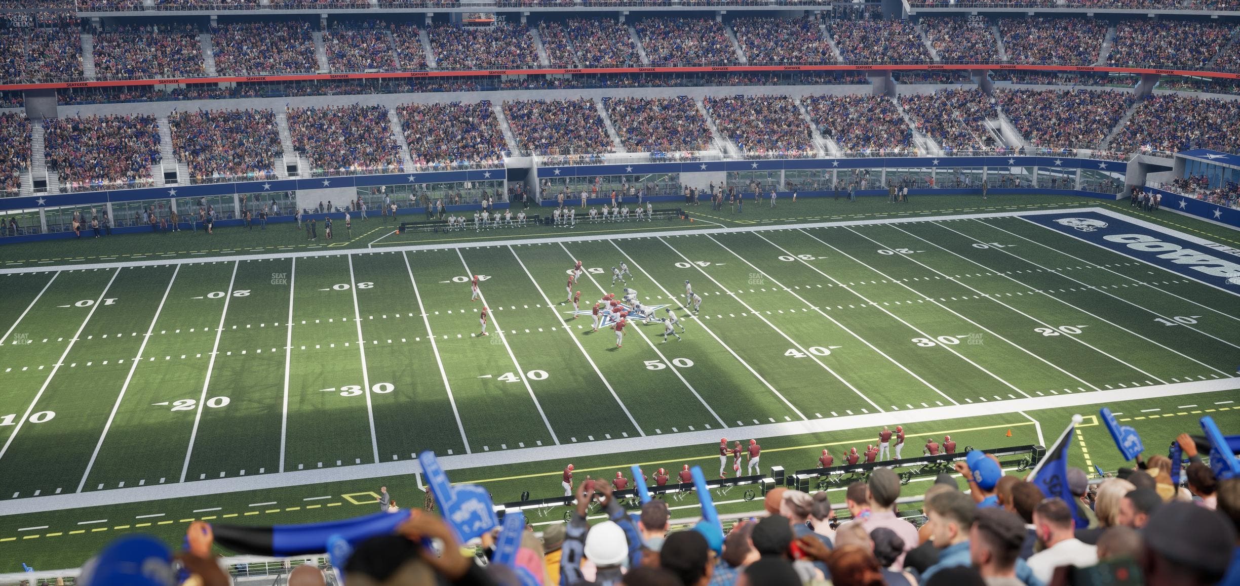 AT&T Stadium - Section C 337 Seat View