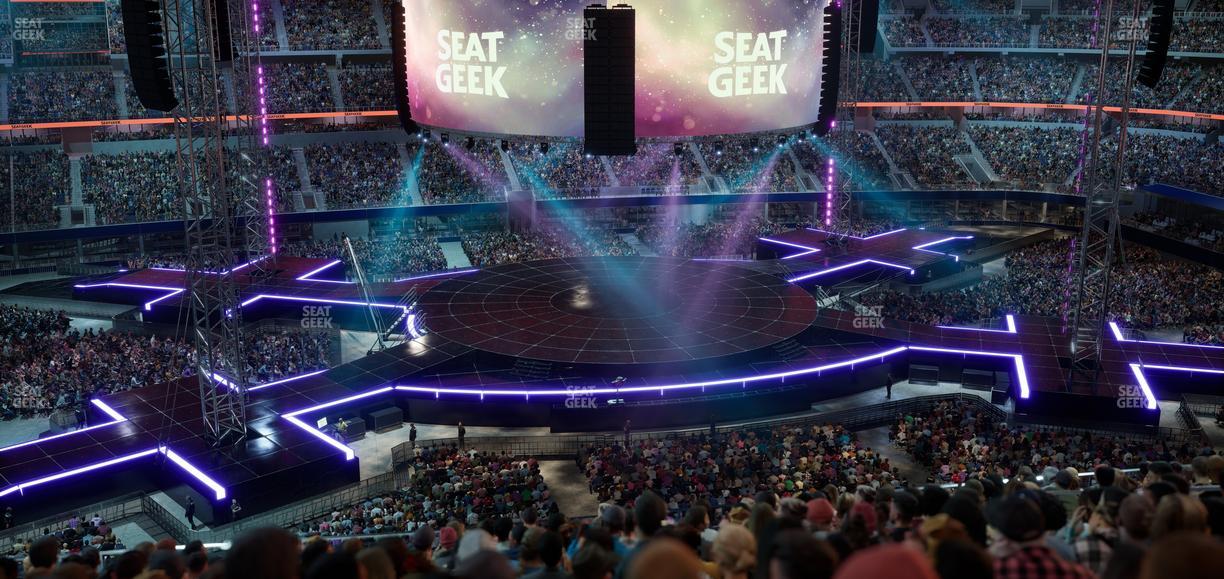 AT&T Stadium - Section C 337 Seat View