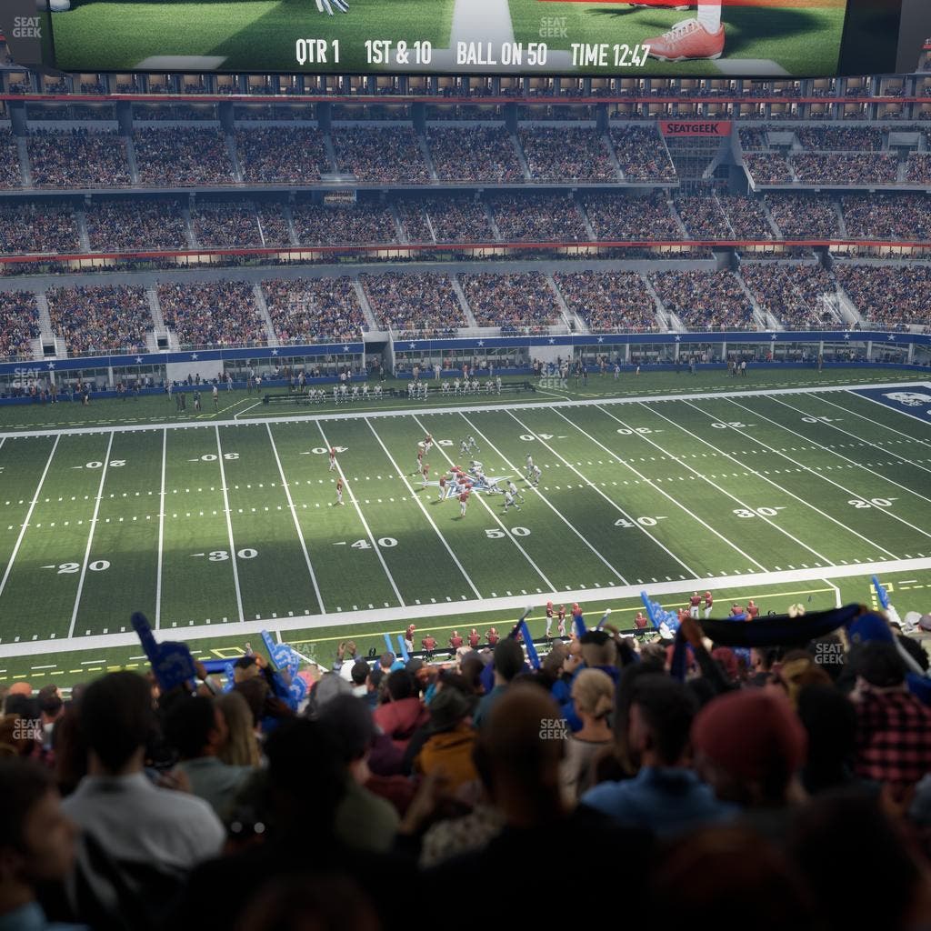 AT&T Stadium - Section C 337 Seat View