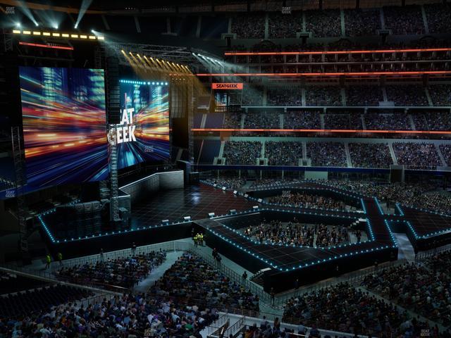 AT&T Stadium - Section C 337 Seat View