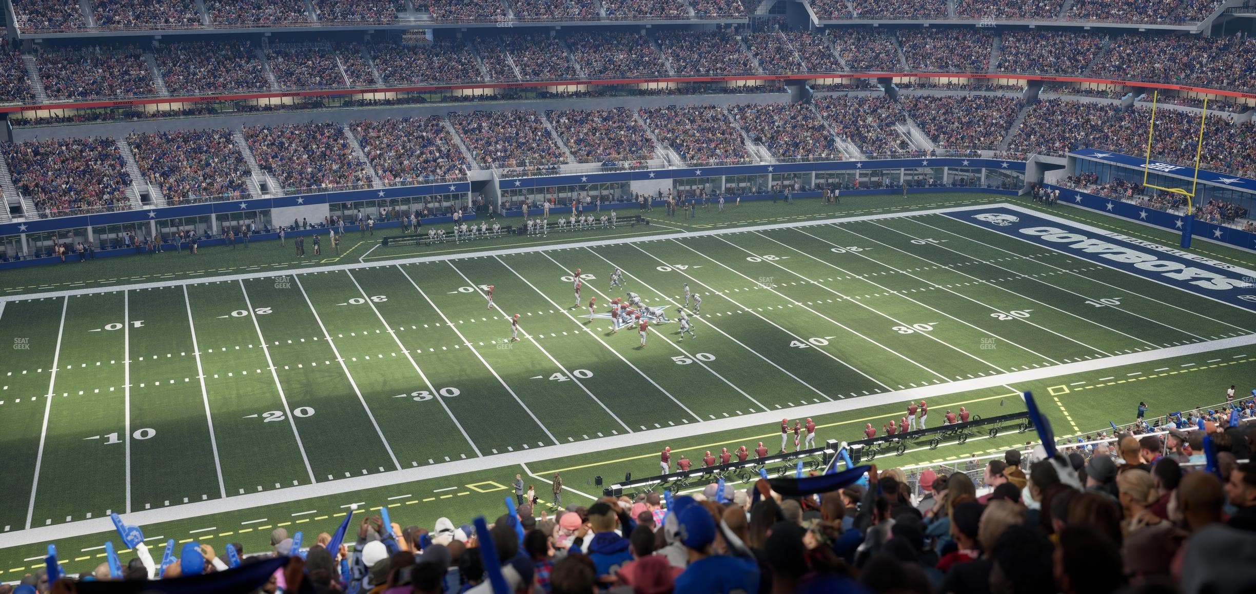 AT&T Stadium - Section C 338 Seat View