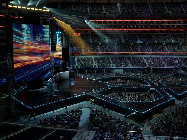 AT&T Stadium - Section C 338 Seat View