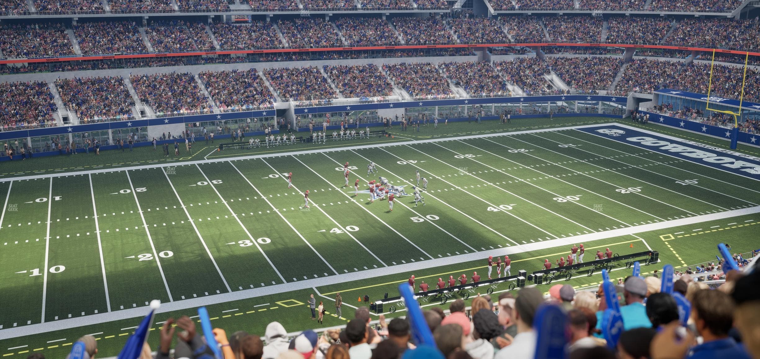AT&T Stadium - Section C 338 Seat View