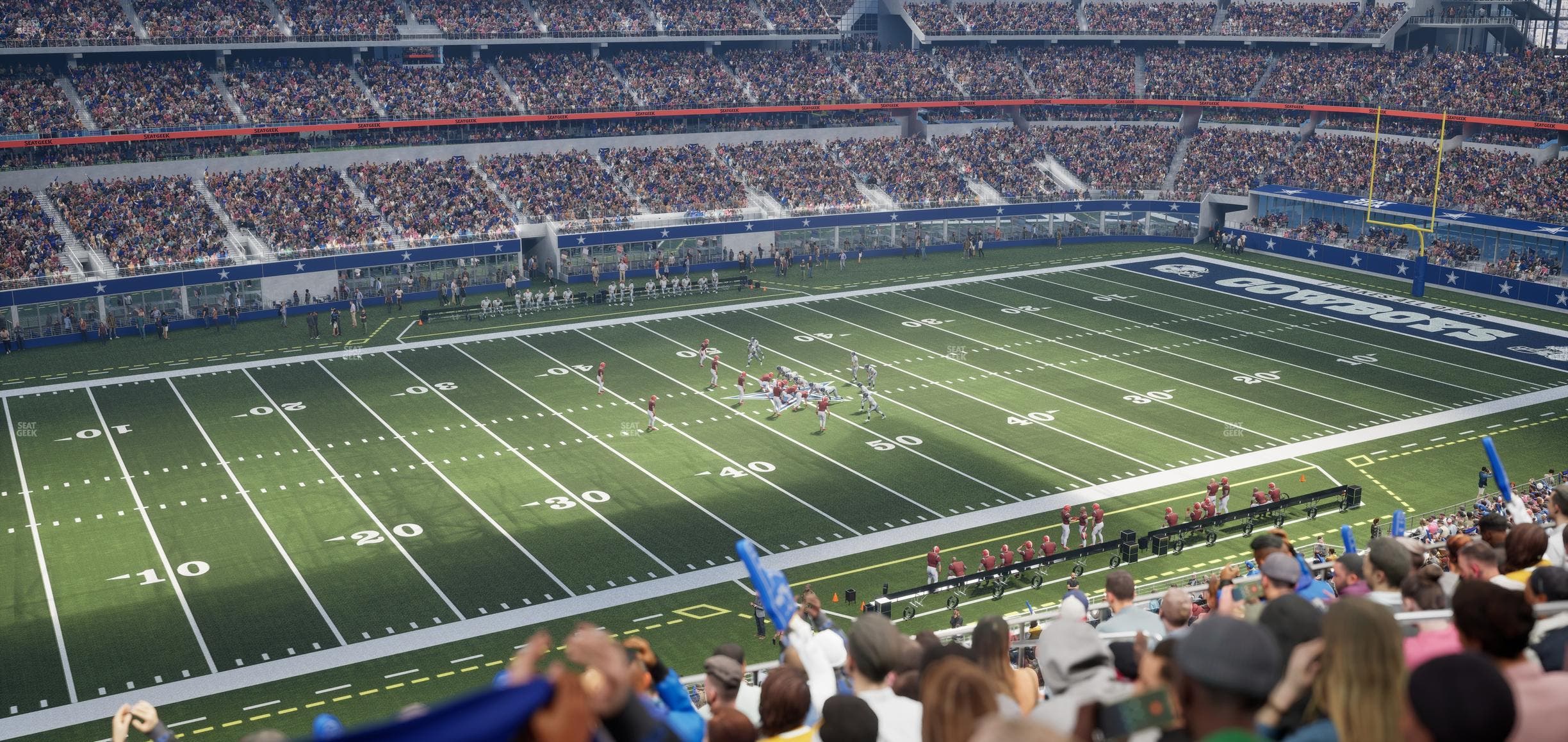 AT&T Stadium - Section C 339 Seat View