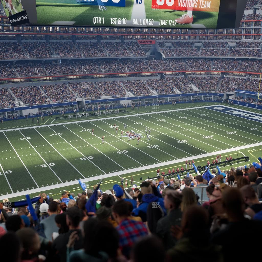 AT&T Stadium - Section C 339 Seat View