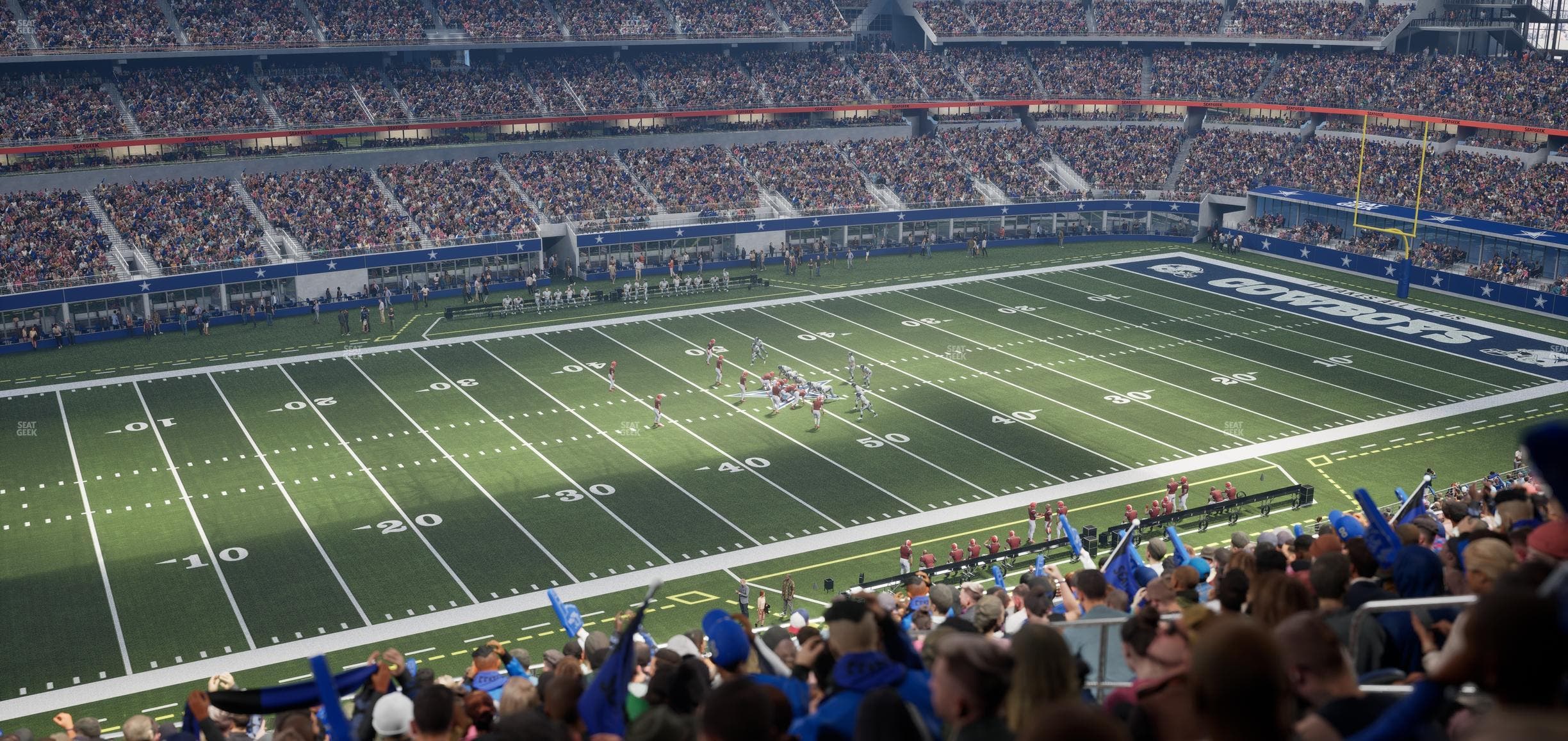 AT&T Stadium - Section C 339 Seat View