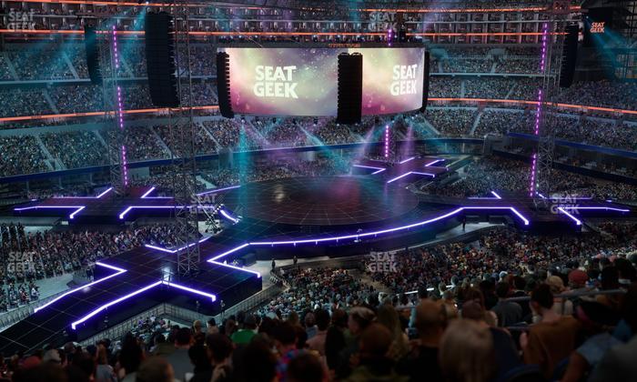 AT&T Stadium - Section C 339 Seat View