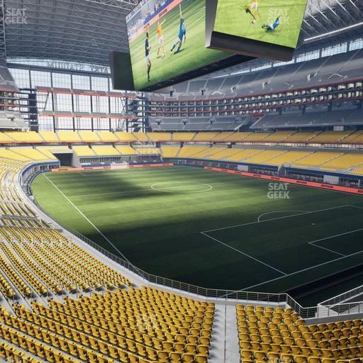 AT&T Stadium - Section Category 1 Seat View