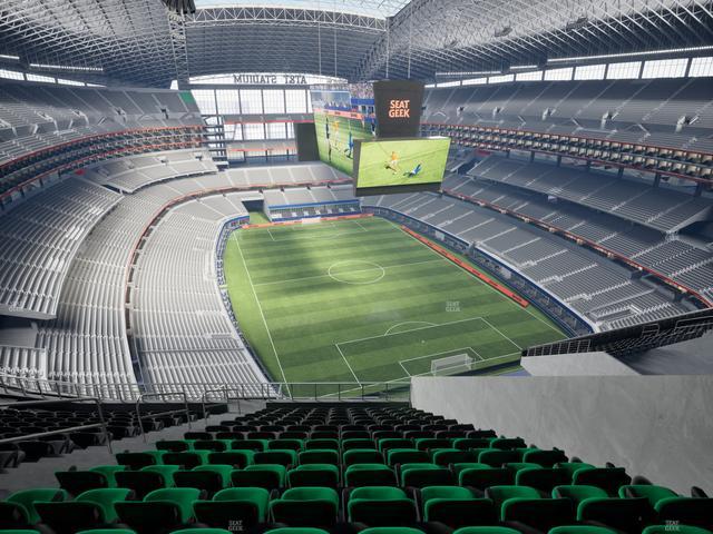 AT&T Stadium - Section Category 4 Seat View