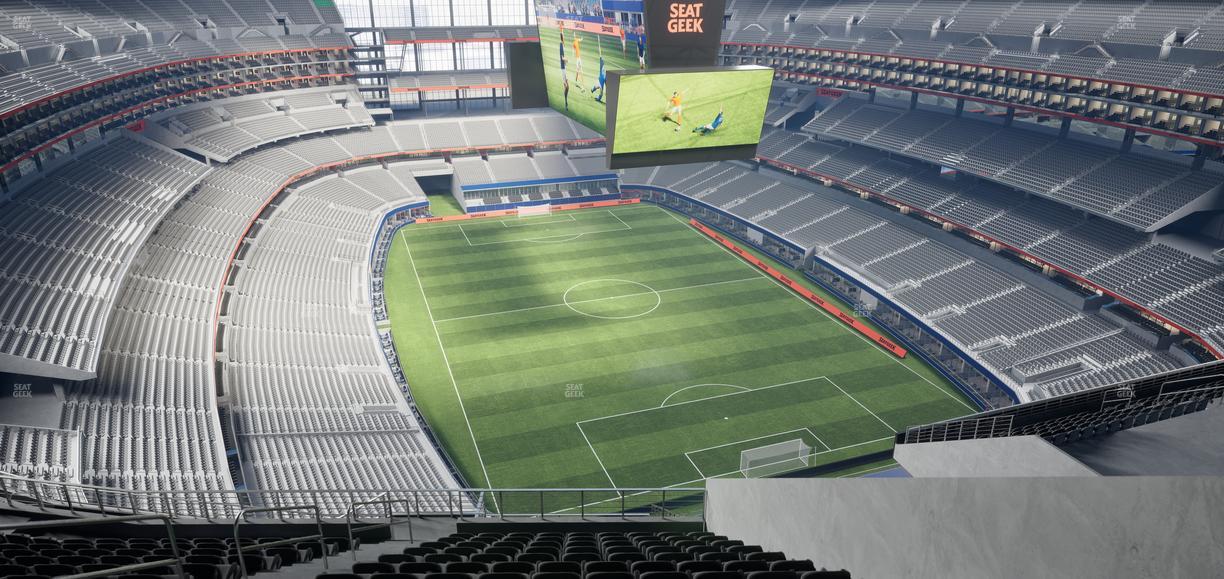 AT&T Stadium - Section Category 4 Seat View