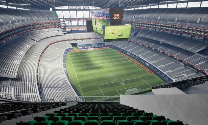 AT&T Stadium - Section Category 4 Seat View