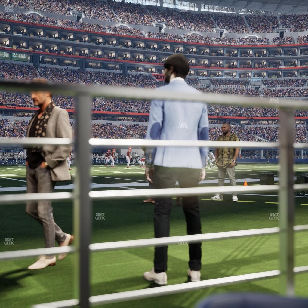 AT&T Stadium - Section Event Level Suite 1 Seat View