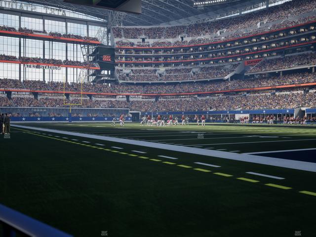 AT&T Stadium - Section Event Level Suite 10 Seat View