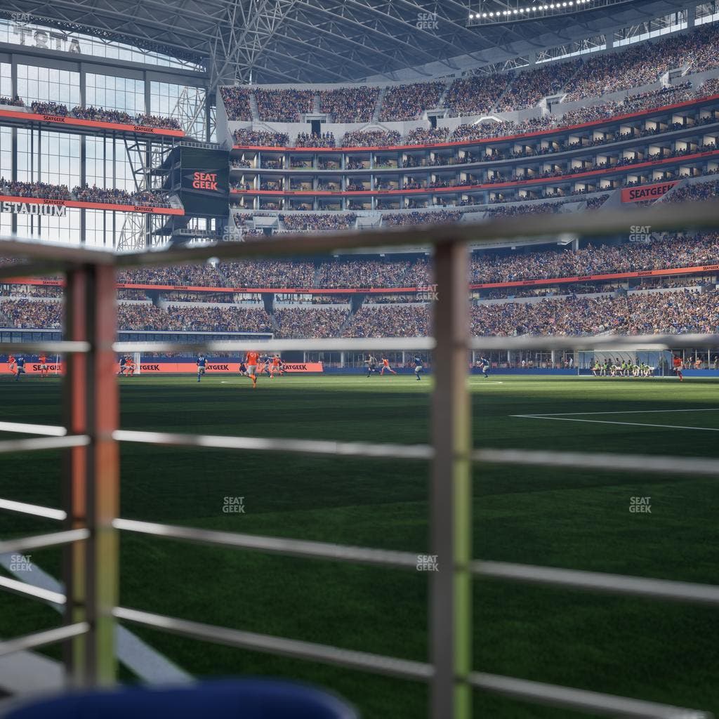 AT&T Stadium - Section Event Level Suite 10 Seat View