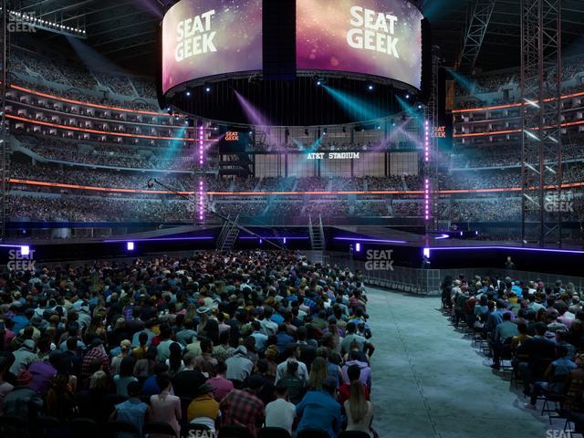 AT&T Stadium - Section Event Level Suite 101 Seat View