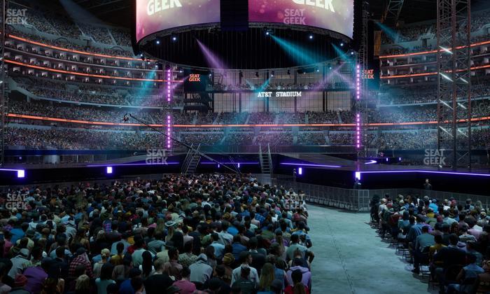 AT&T Stadium - Section Event Level Suite 101 Seat View