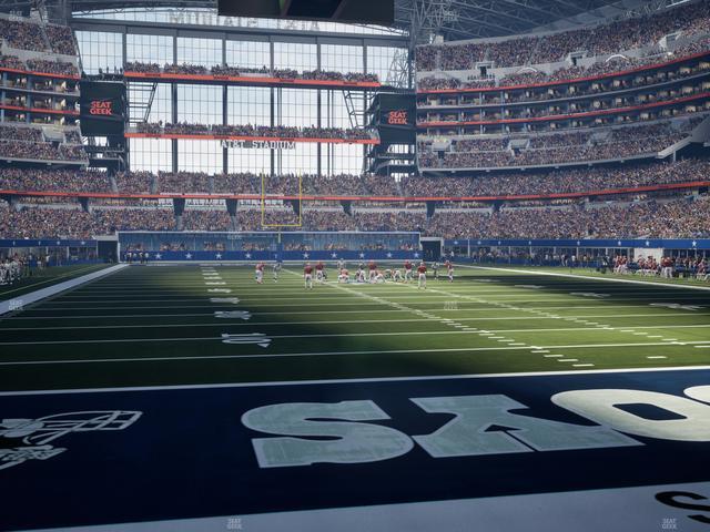 AT&T Stadium - Section Event Level Suite 104 A Seat View