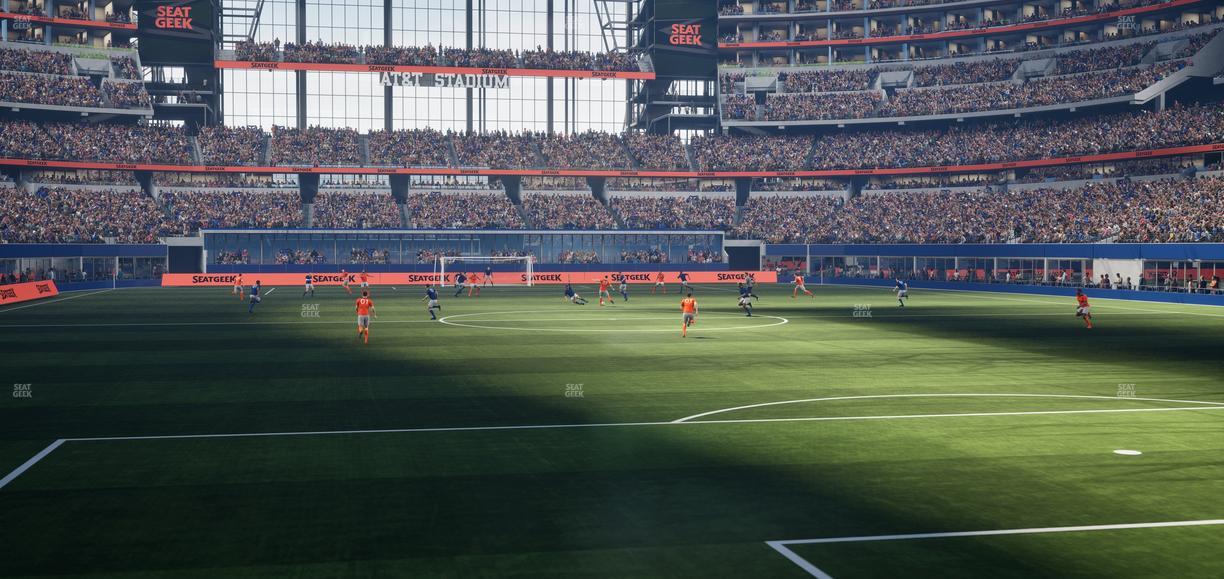 AT&T Stadium - Section Event Level Suite 104 A Seat View