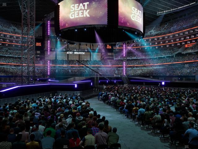 AT&T Stadium - Section Event Level Suite 104 A Seat View