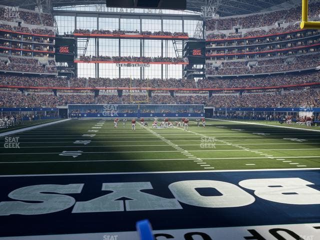 AT&T Stadium - Section Event Level Suite 104 Seat View AT&T Stadium - Section Event Level Suite 104 Seat View