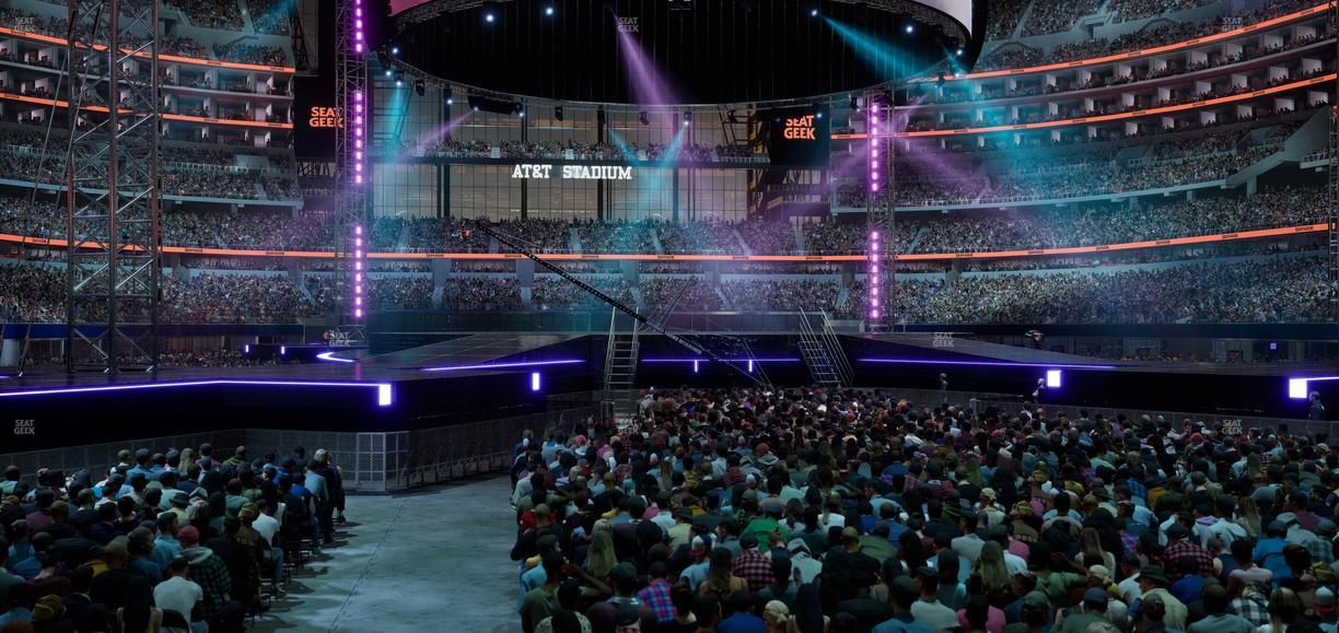 AT&T Stadium - Section Event Level Suite 104 Seat View