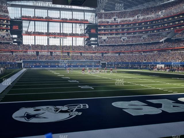AT&T Stadium - Section Event Level Suite 105 Seat View AT&T Stadium - Section Event Level Suite 105 Seat View