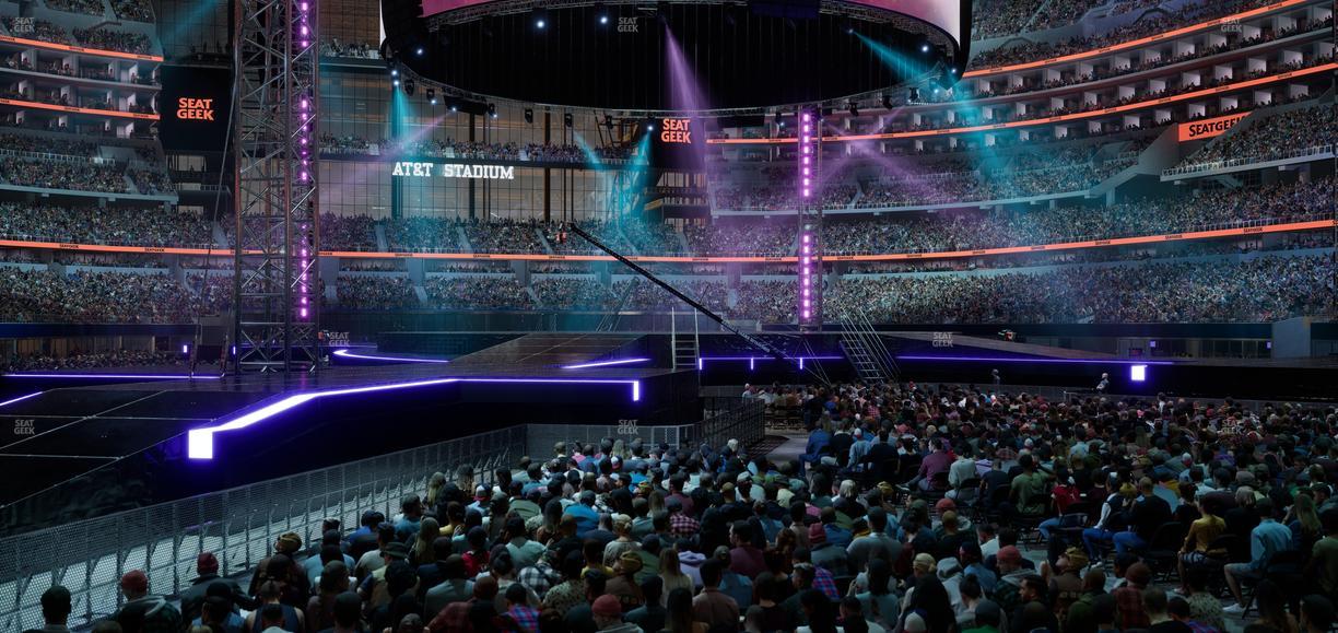 AT&T Stadium - Section Event Level Suite 105 Seat View