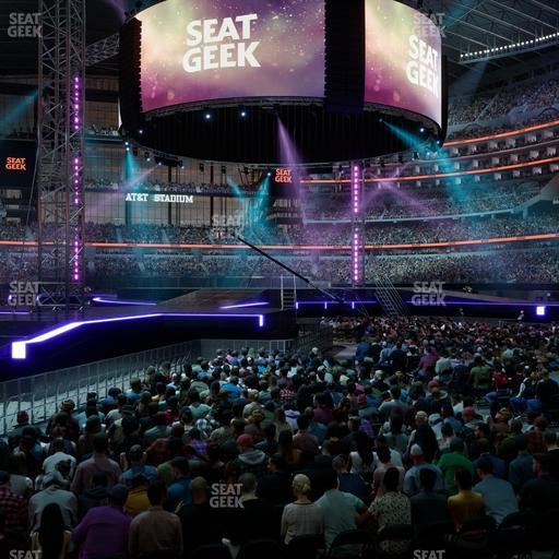 AT&T Stadium - Section Event Level Suite 105 Seat View