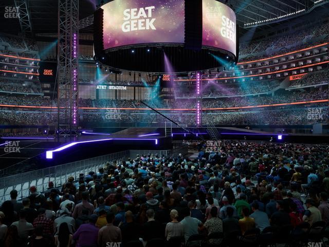 AT&T Stadium - Section Event Level Suite 105 Seat View