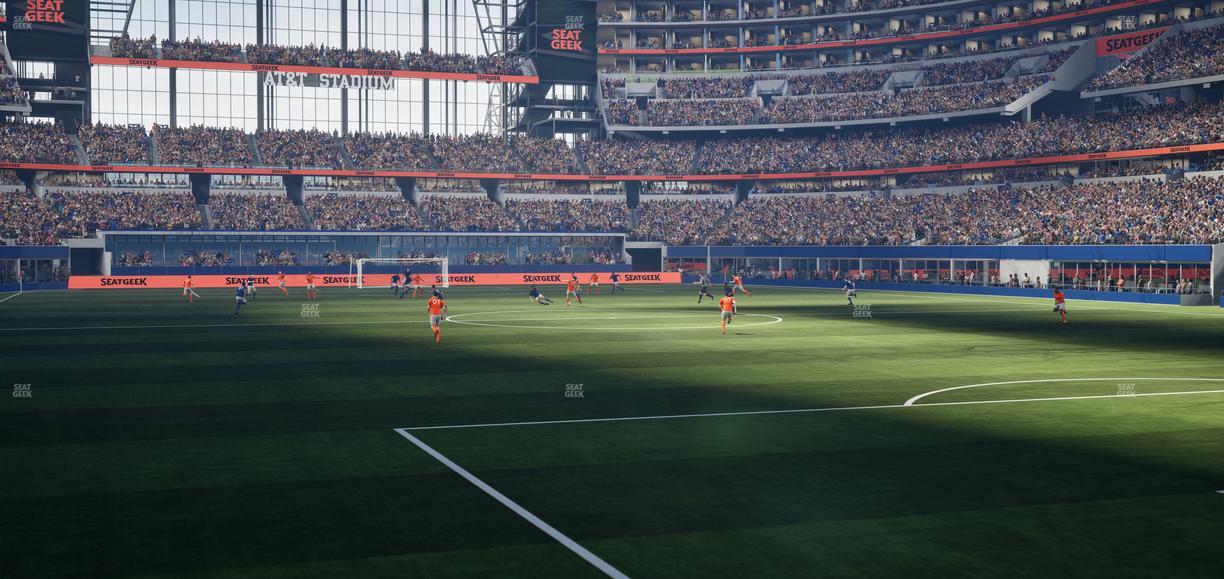 AT&T Stadium - Section Event Level Suite 106 Seat View