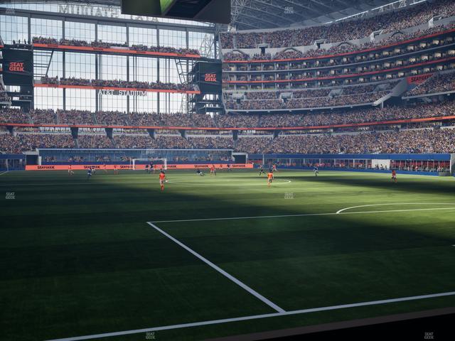 AT&T Stadium - Section Event Level Suite 106 Seat View