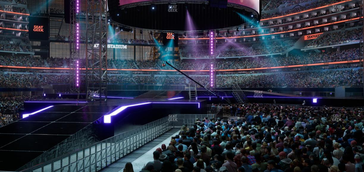 AT&T Stadium - Section Event Level Suite 106 Seat View