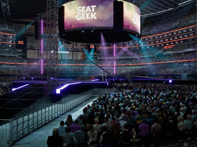 AT&T Stadium - Section Event Level Suite 106 Seat View