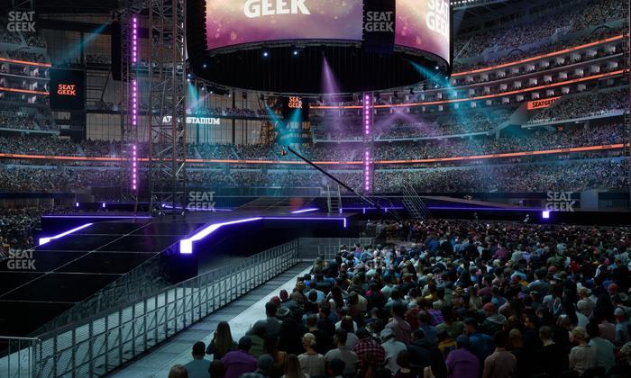 AT&T Stadium - Section Event Level Suite 106 Seat View