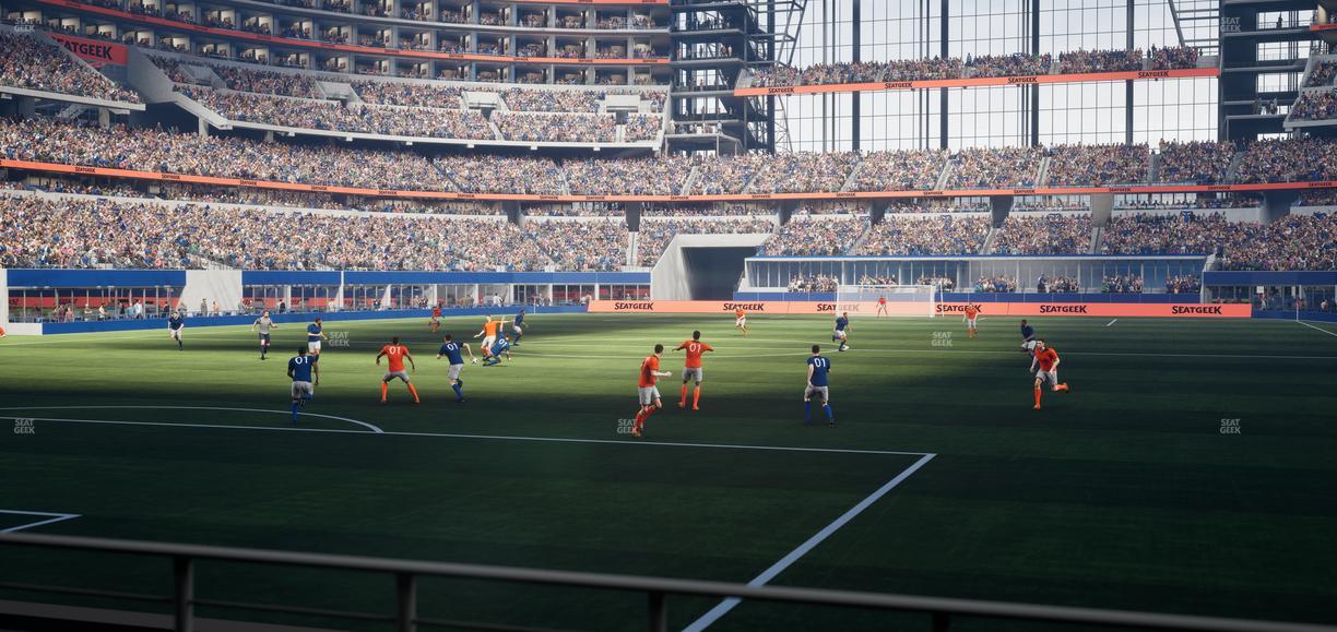 AT&T Stadium - Section Event Level Suite 107 Seat View