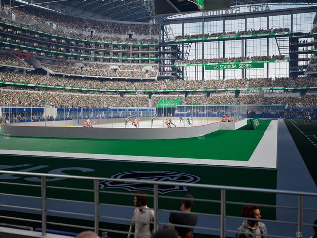 AT&T Stadium - Section Event Level Suite 107 Seat View