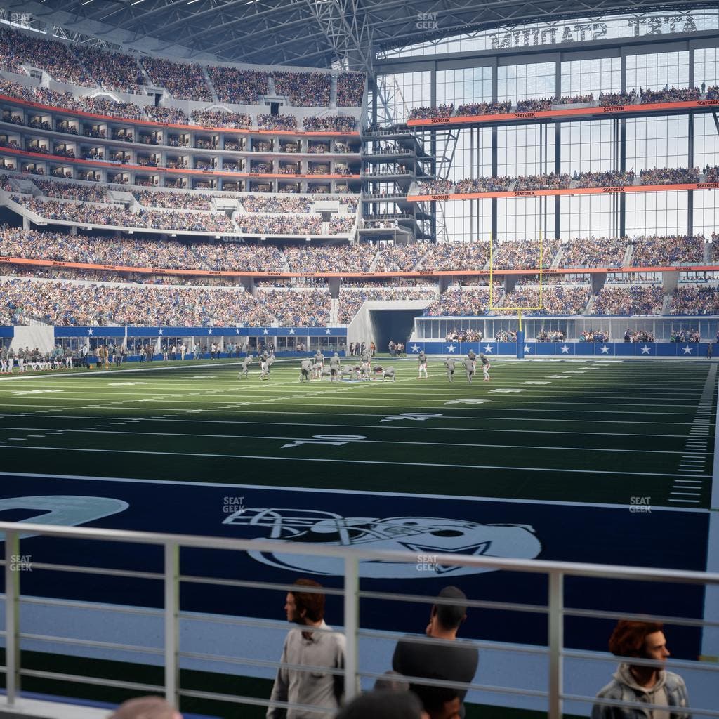 AT&T Stadium - Section Event Level Suite 107 Seat View