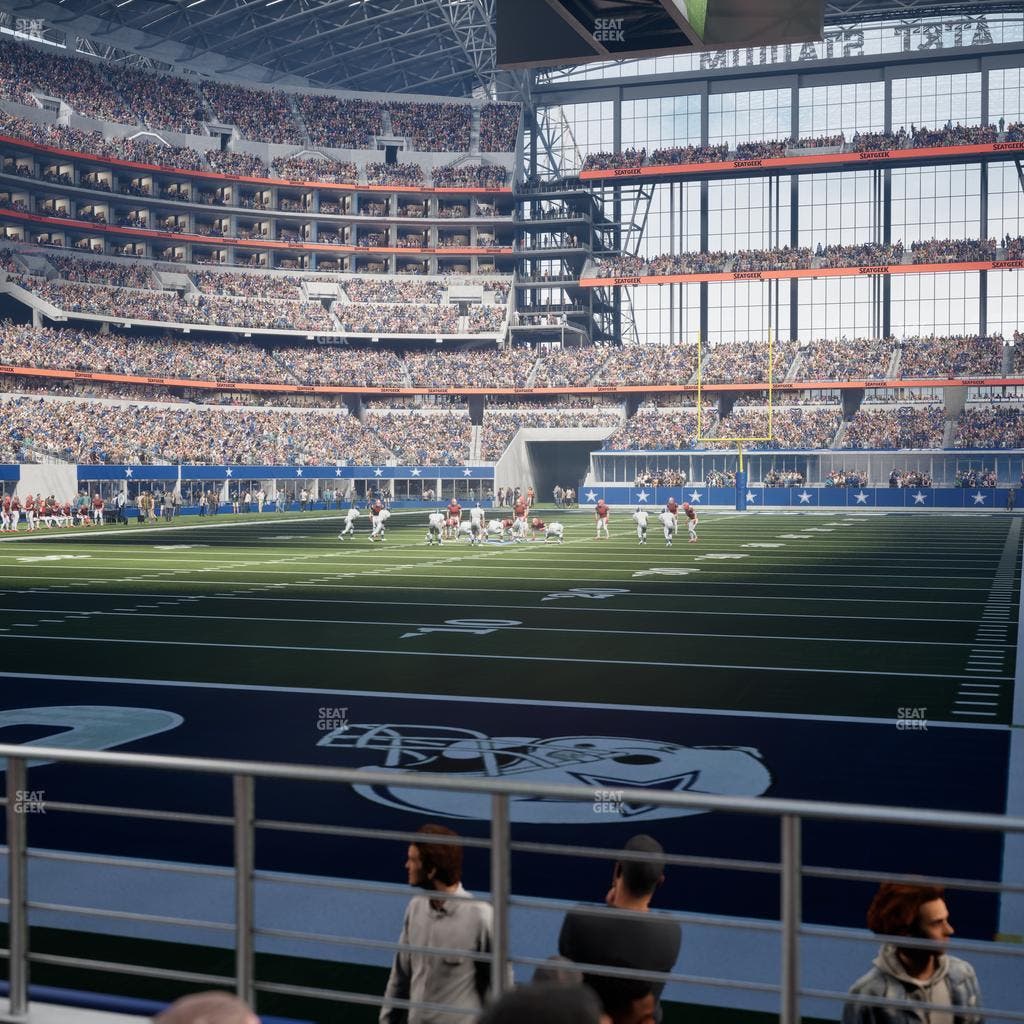 AT&T Stadium - Section Event Level Suite 107 Seat View