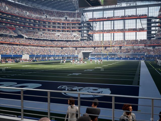 AT&T Stadium - Section Event Level Suite 107 Seat View