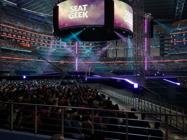 AT&T Stadium - Section Event Level Suite 107 Seat View