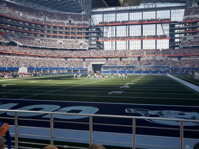 AT&T Stadium - Section Event Level Suite 108 Seat View