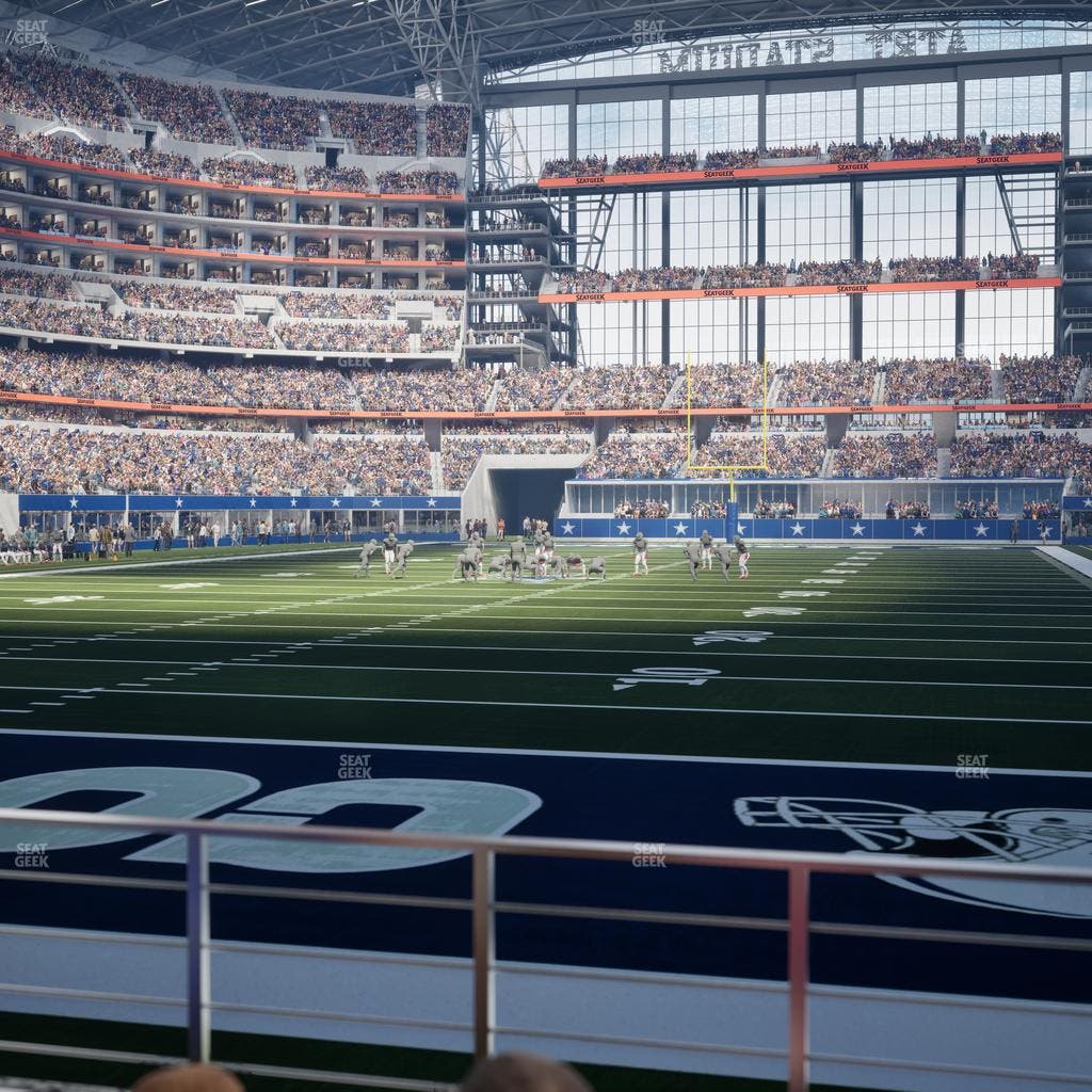 AT&T Stadium - Section Event Level Suite 108 Seat View