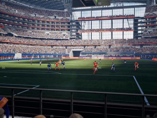 AT&T Stadium - Section Event Level Suite 108 Seat View