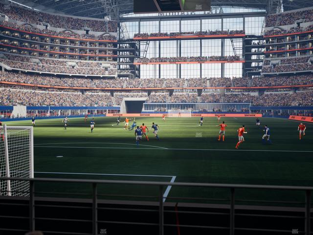 AT&T Stadium - Section Event Level Suite 109 Seat View